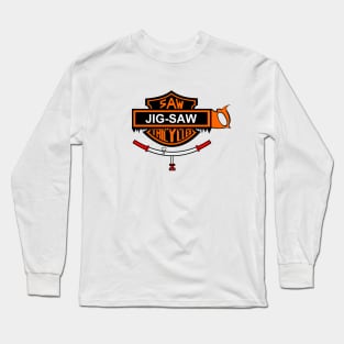 Saw Jigsaw Tricycles Long Sleeve T-Shirt